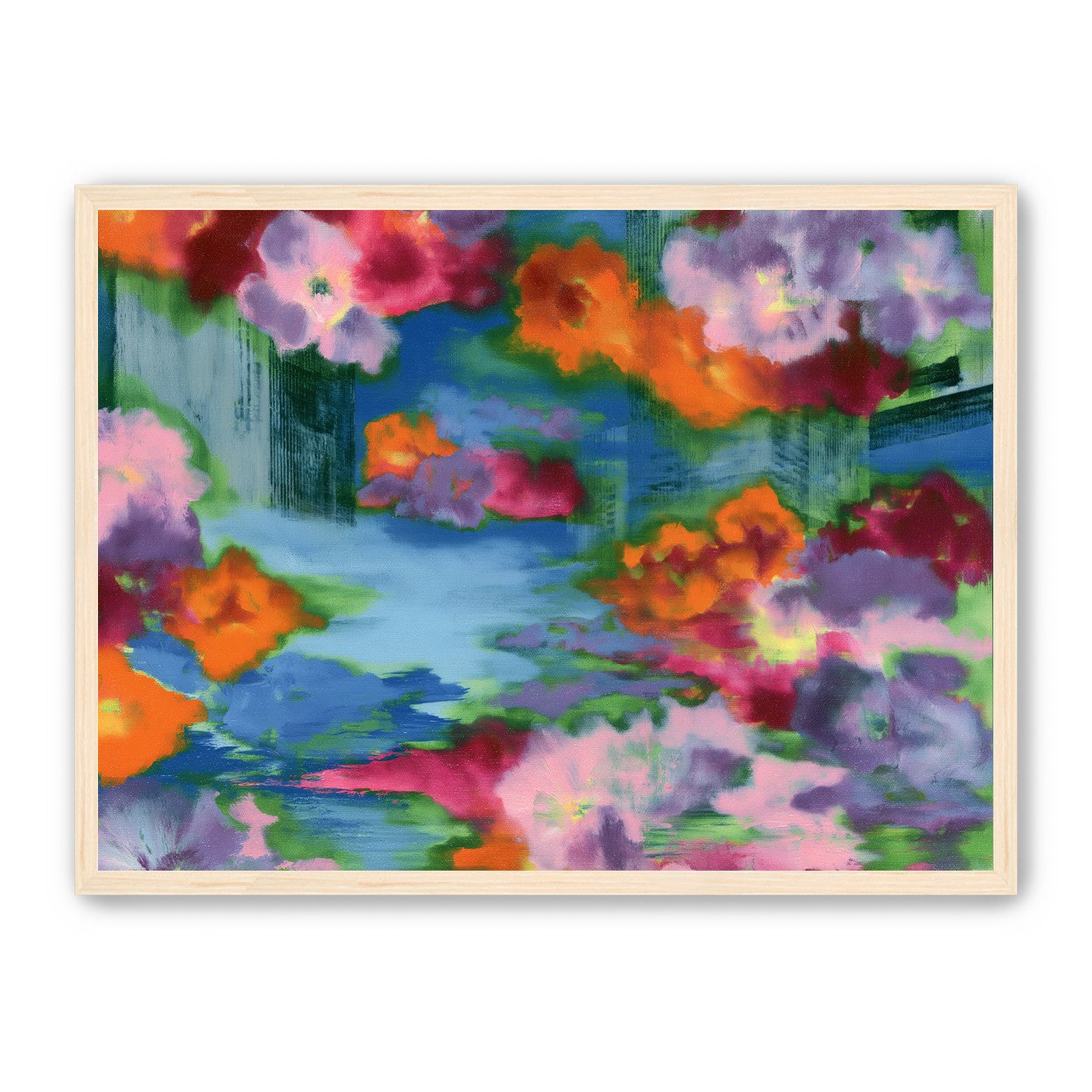 Bridges in the flower haze