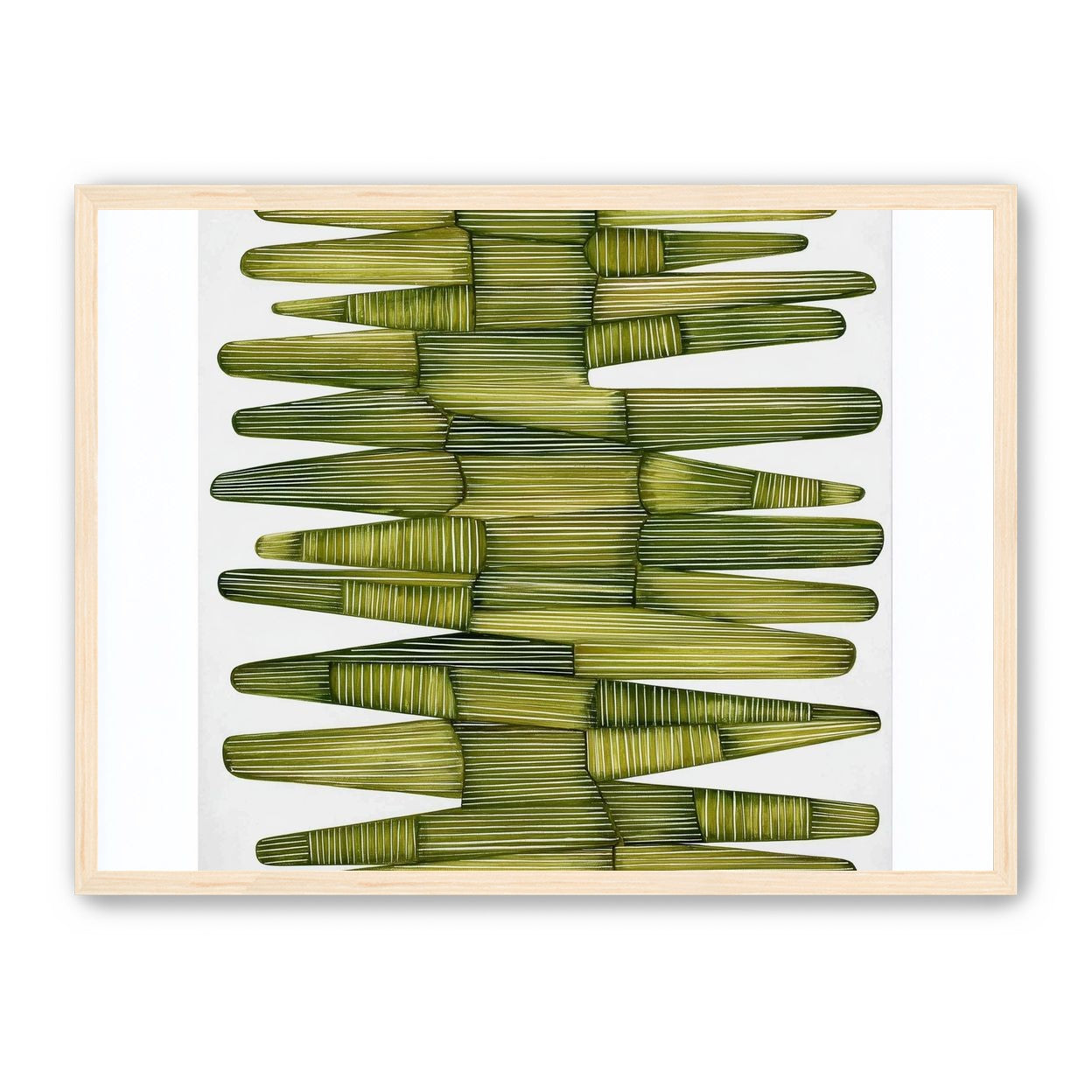 Olive green stacking lightens