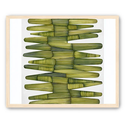 Olive green stacking lightens