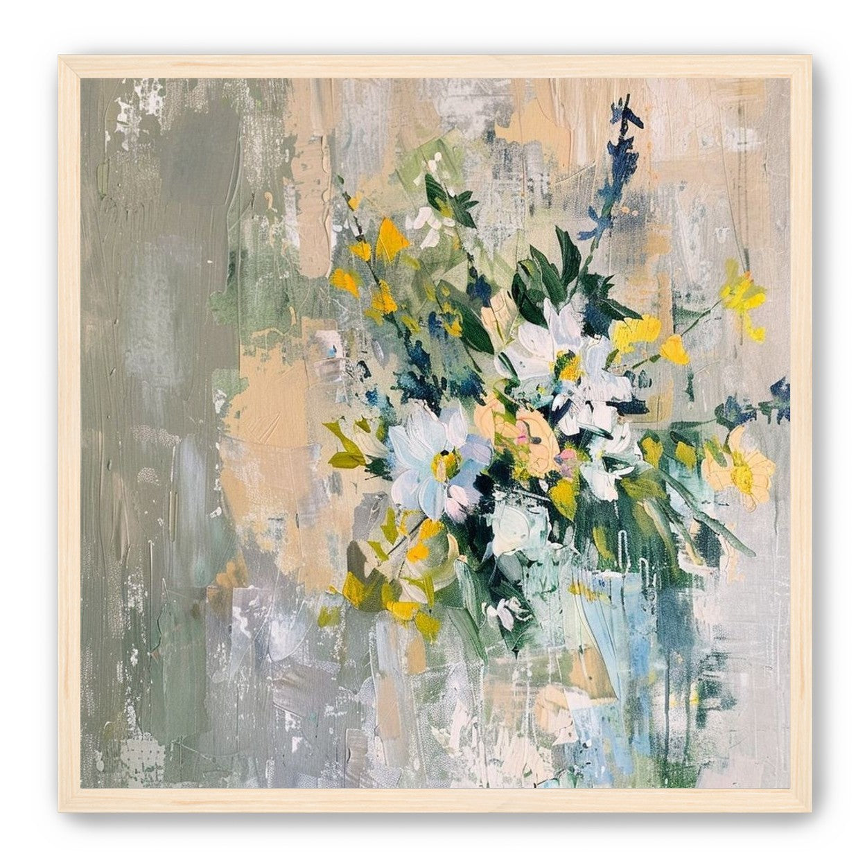 Flowers finding their way out