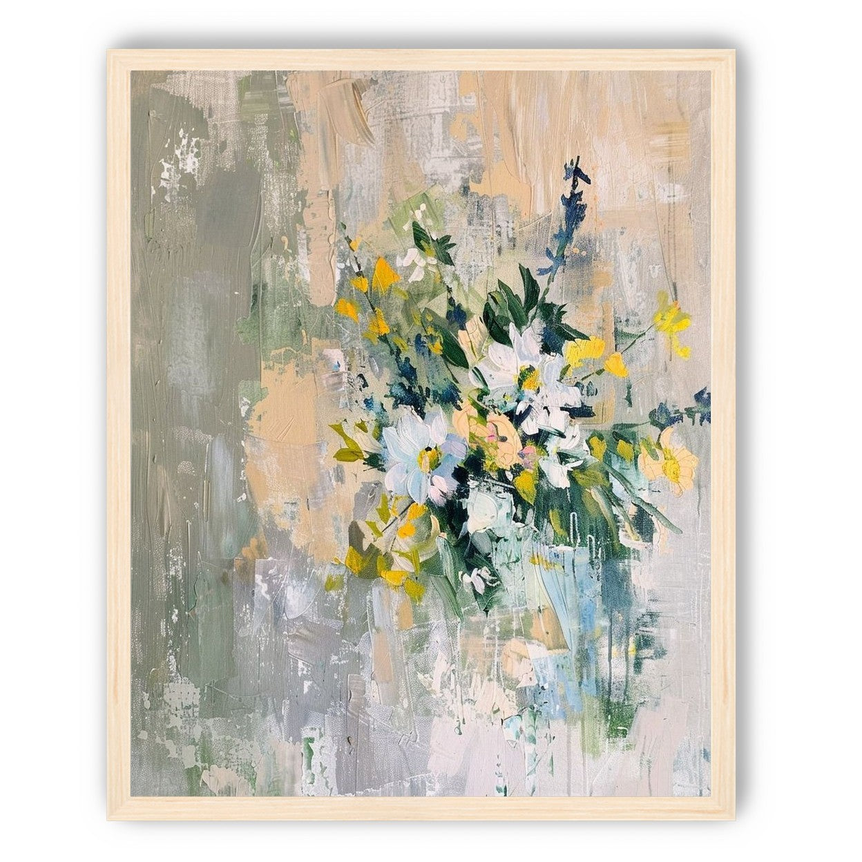 Flowers finding their way out