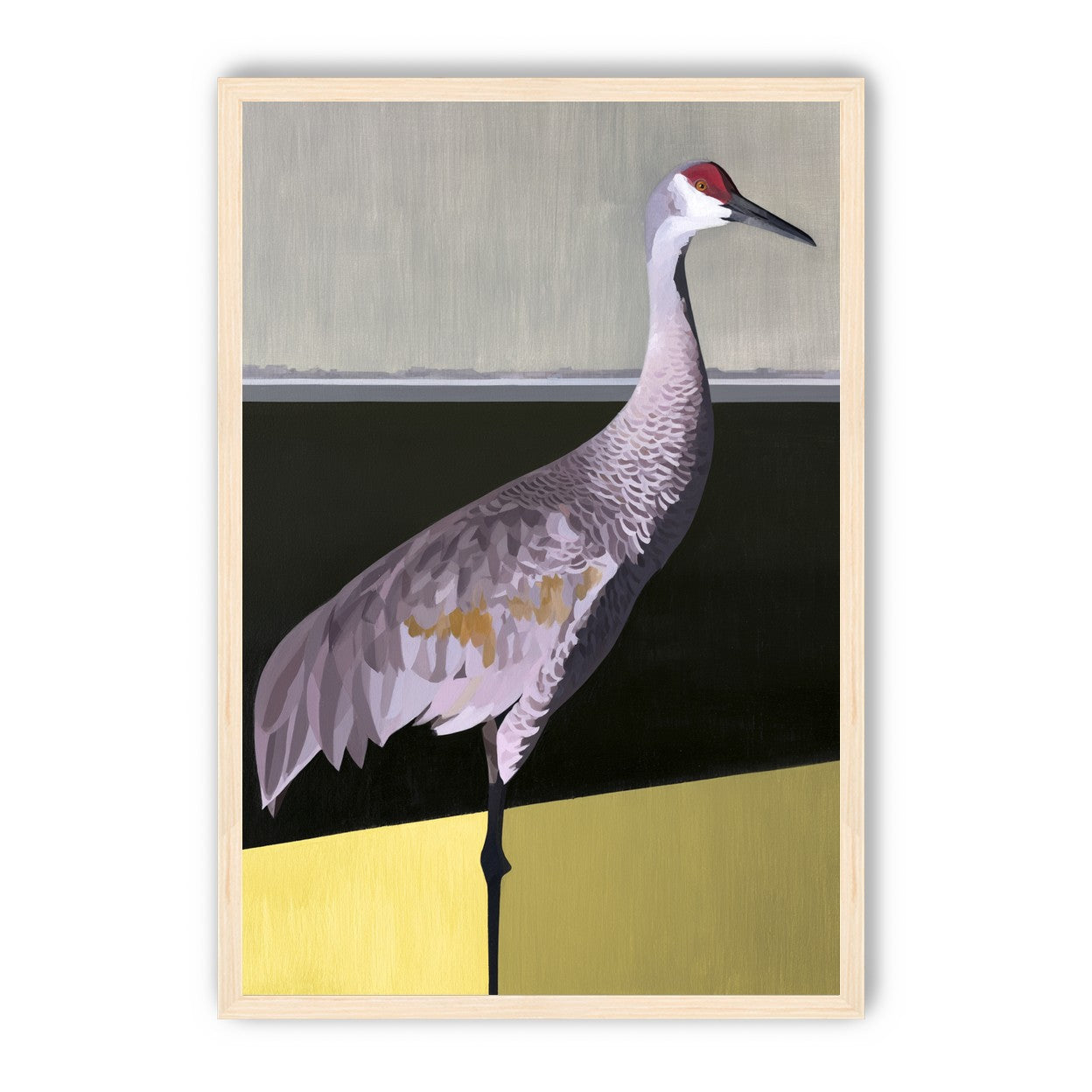 Crane at the hard horizon