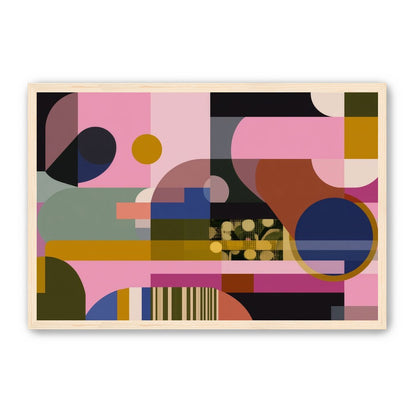 Shapes Jostling for Space 