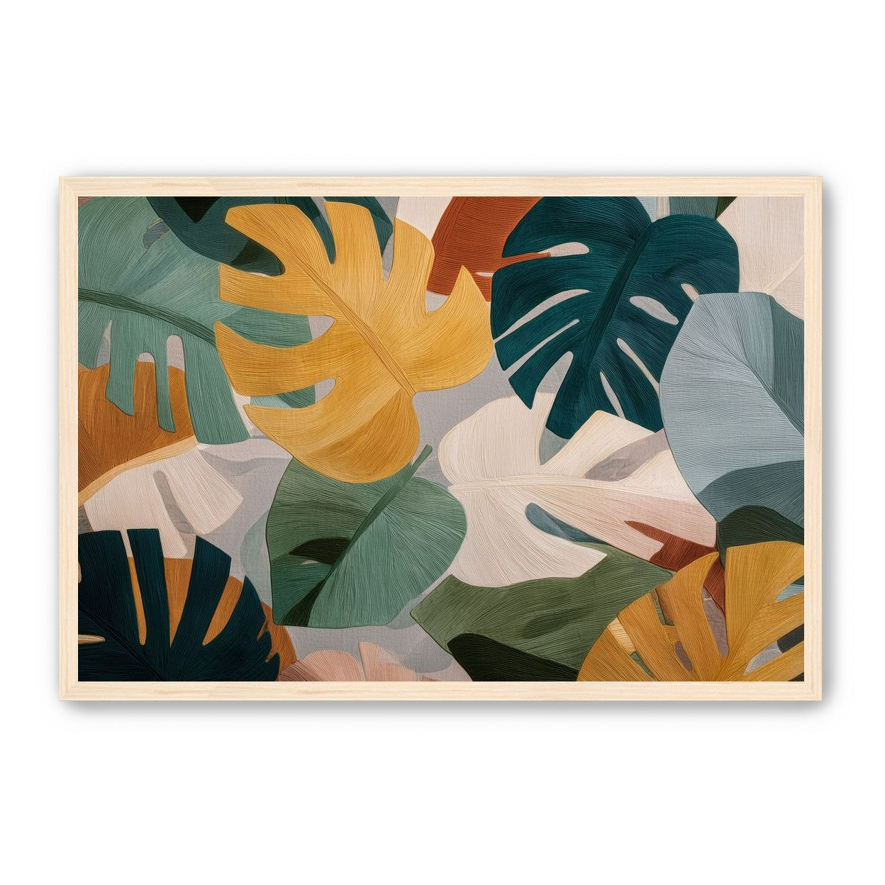 Piles of Palm Fronds