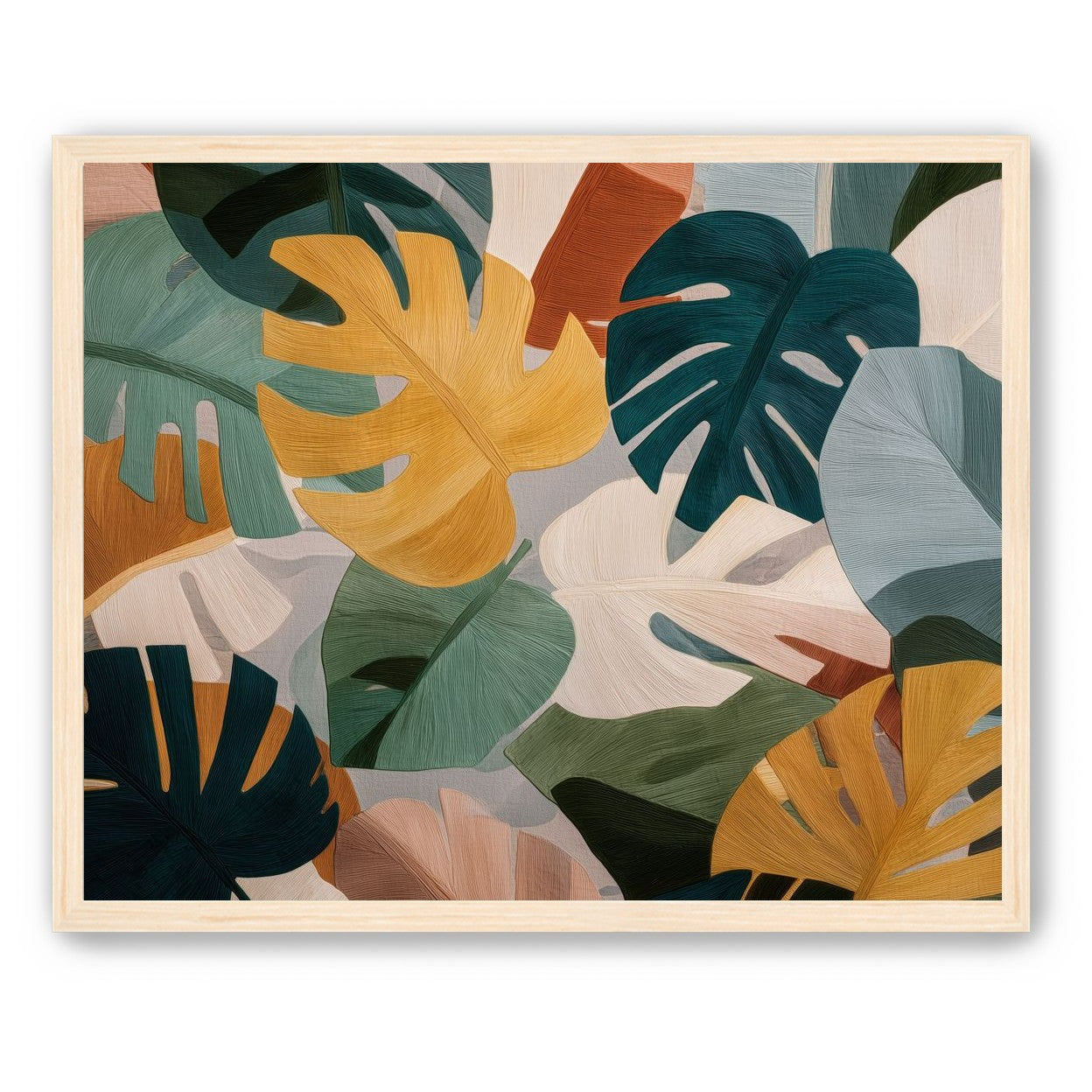 Piles of Palm Fronds