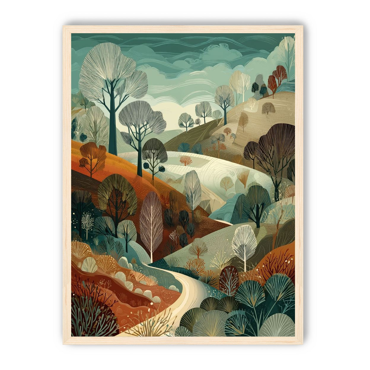 Path Between the Hills