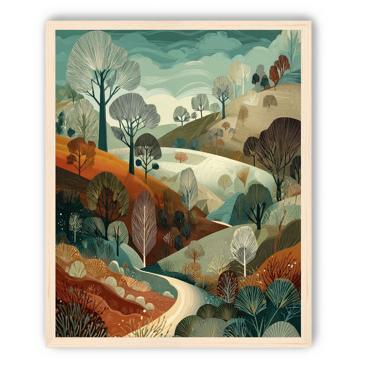 Path Between the Hills