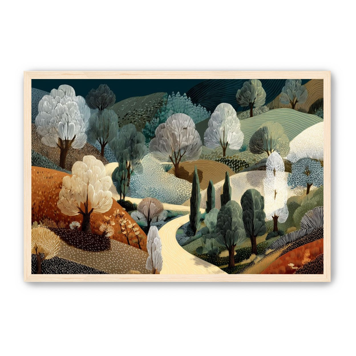 Path Beneath the Hills