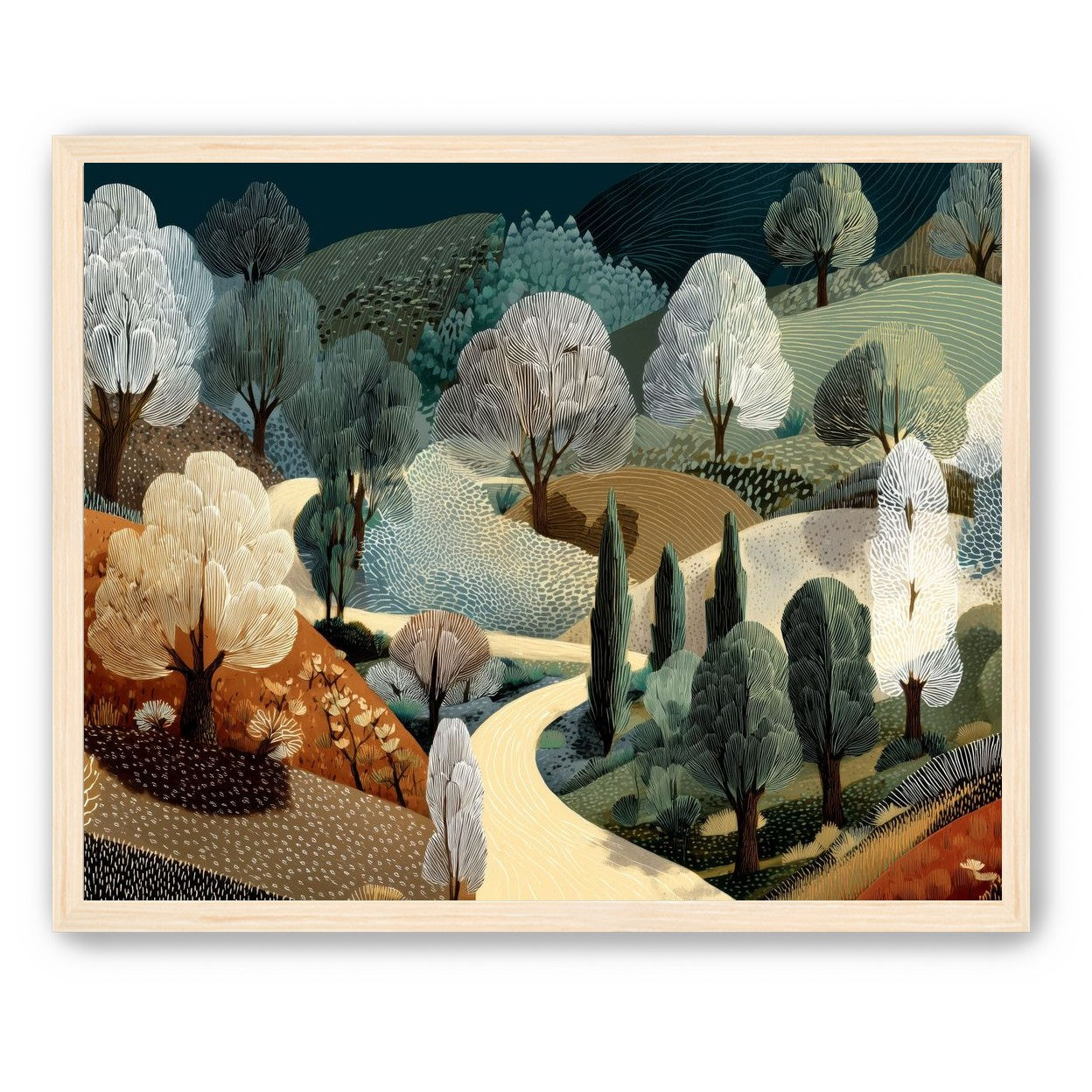 Path Beneath the Hills
