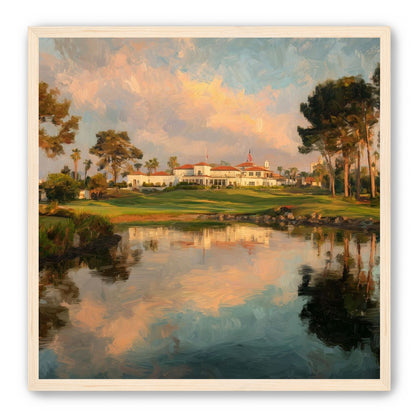 Afternoon Light on the Clubhouse