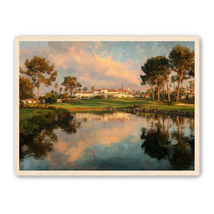 Afternoon Light on the Clubhouse
