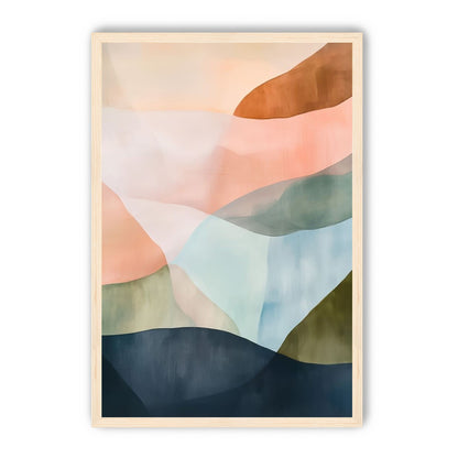 Terracotta and Blue Planes