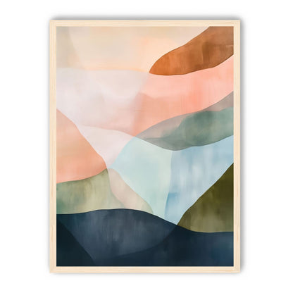Terracotta and Blue Planes