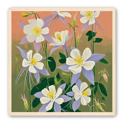 Evening Color in the Flowers