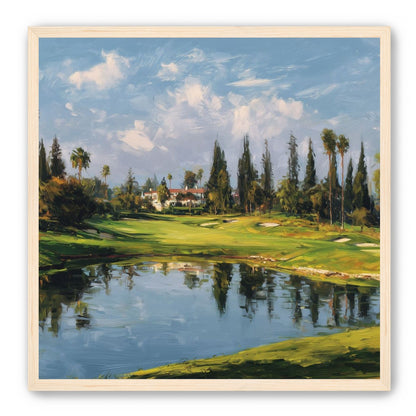 Still Water in Front of the Green