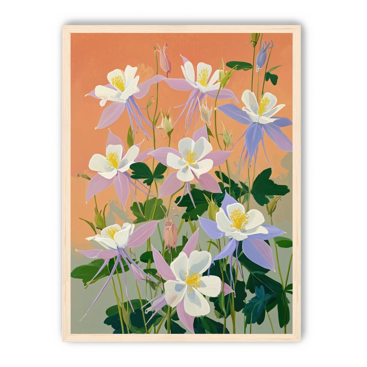 Columbines in Bloom
