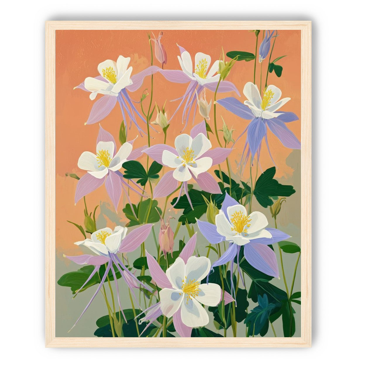 Columbines in Bloom