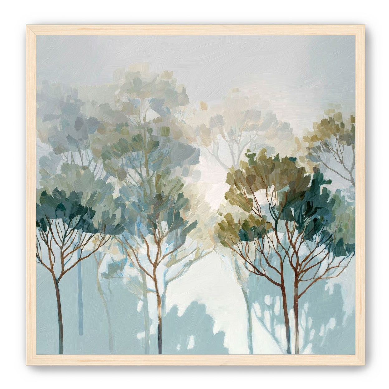 Multiple Trees in Gentle Light
