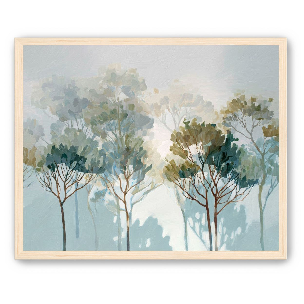 Multiple Trees in Gentle Light