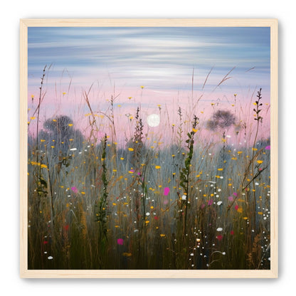 Wildflower Meadow at Moonrise