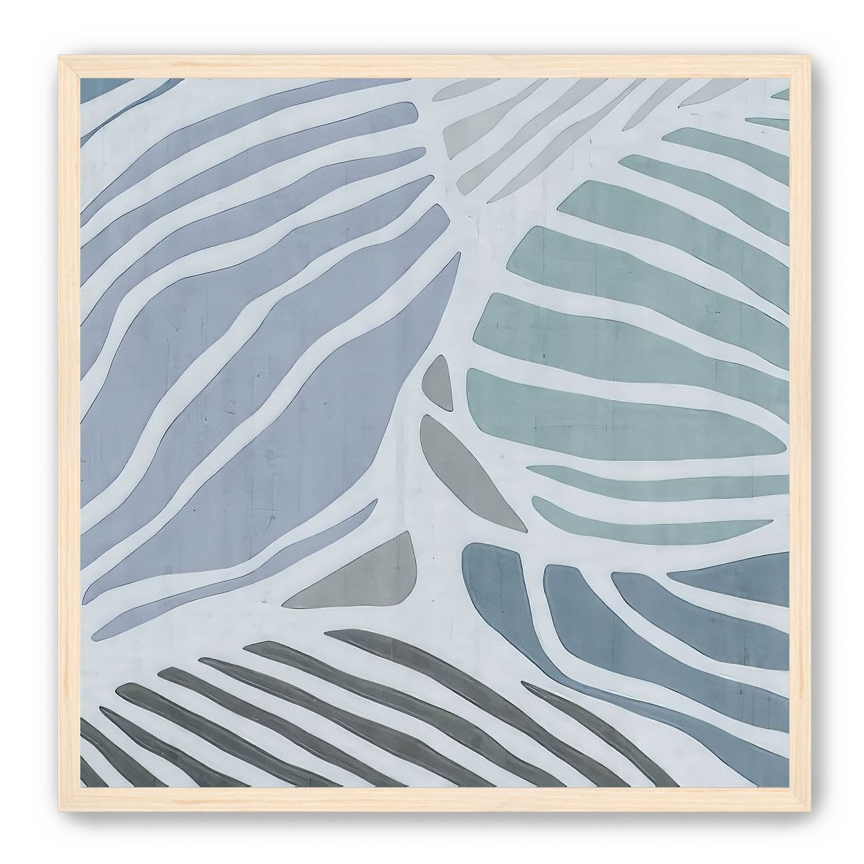 Graphic Leafs, Blue