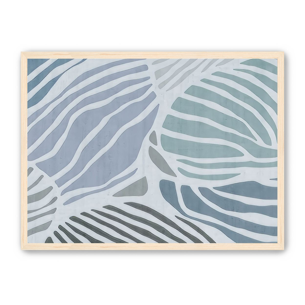Graphic Leafs, Blue