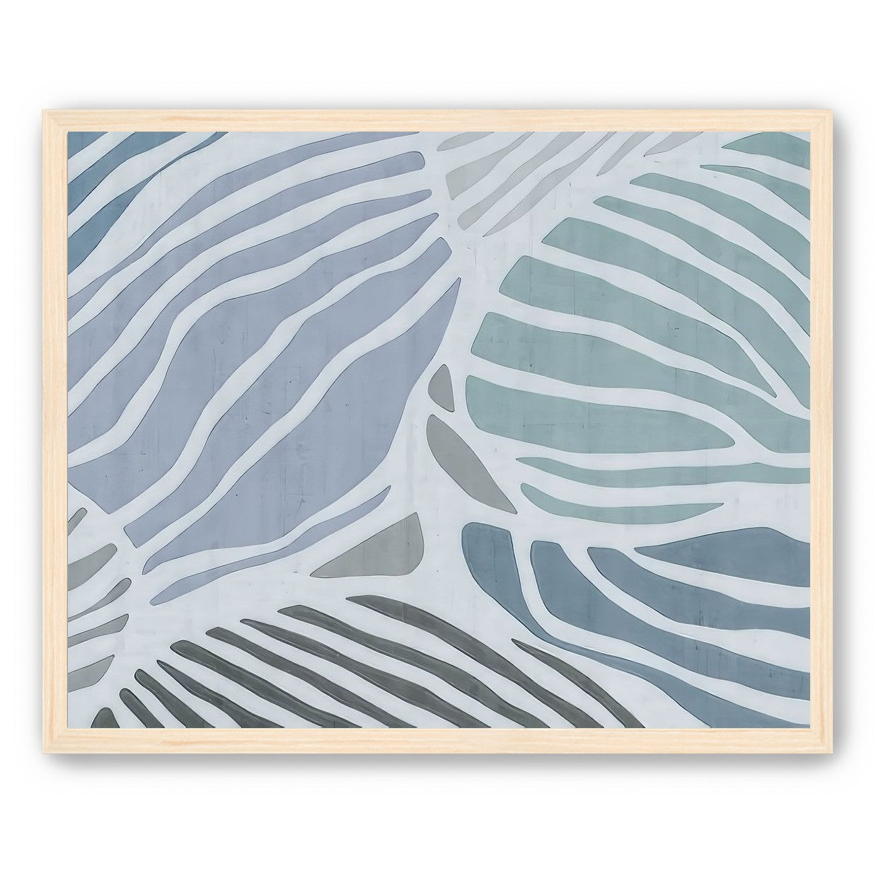 Graphic Leafs, Blue