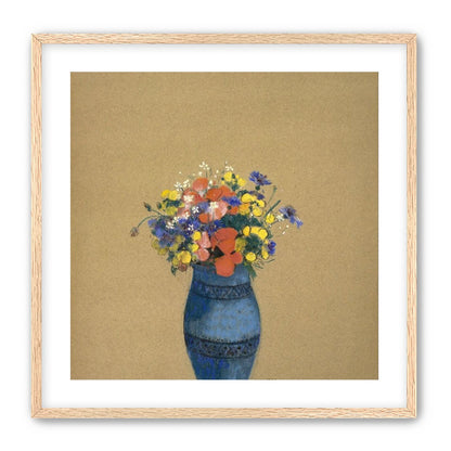 A quiet vase of wildflowers