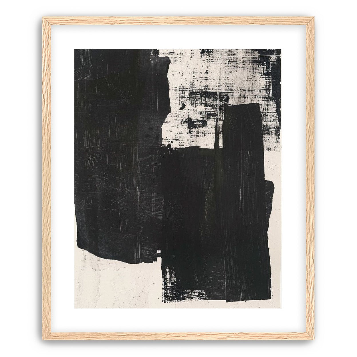 Black mass against the grain