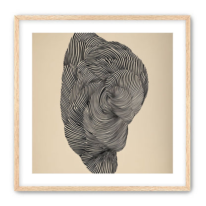 Vortex in a striped head