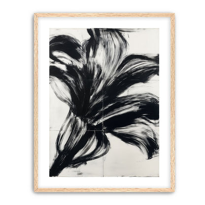 Black surge on white grid