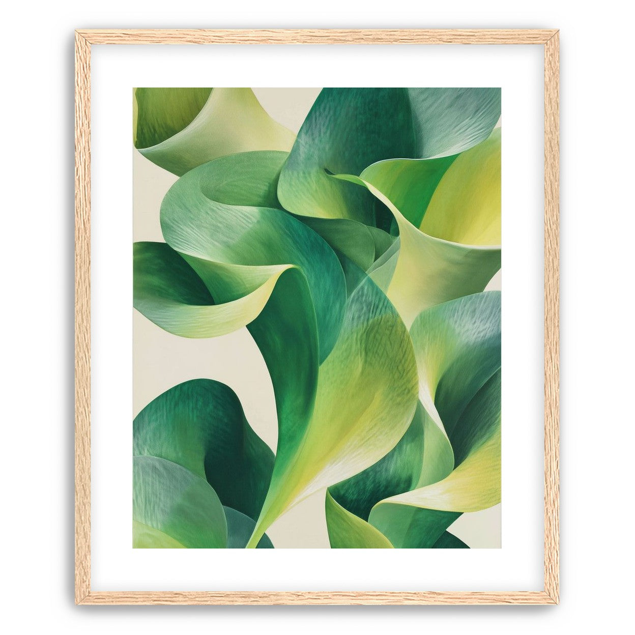 Green light in the lilies