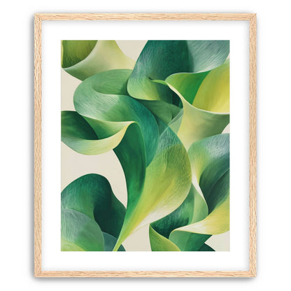 Green light in the lilies