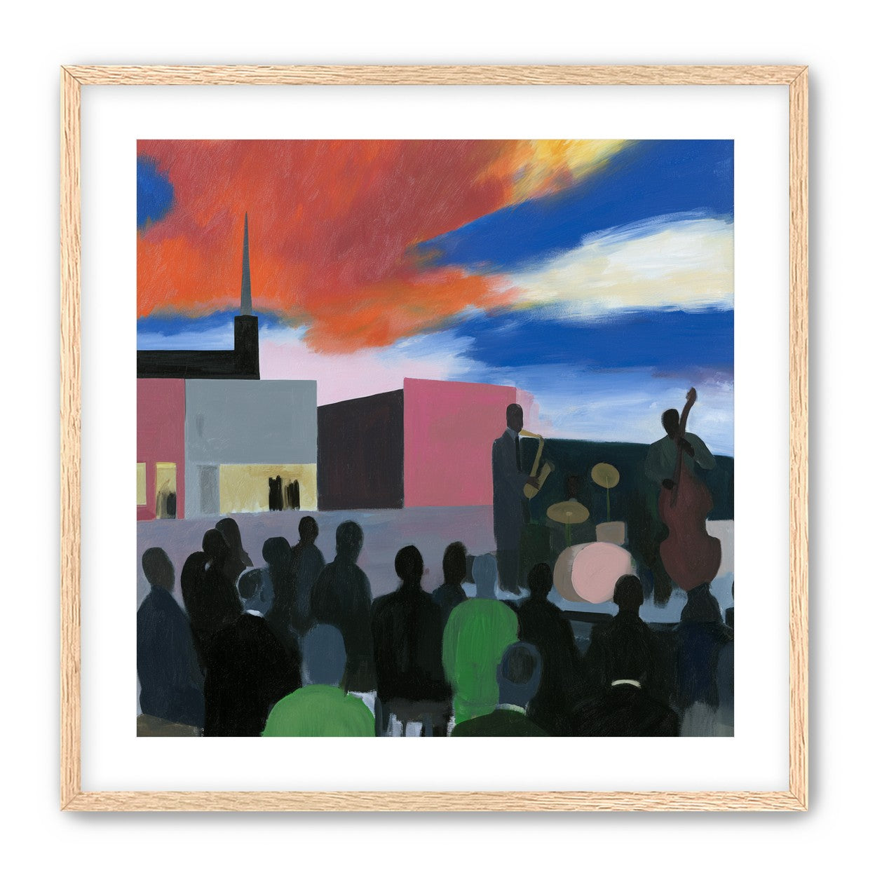 Jazz set among hard walls