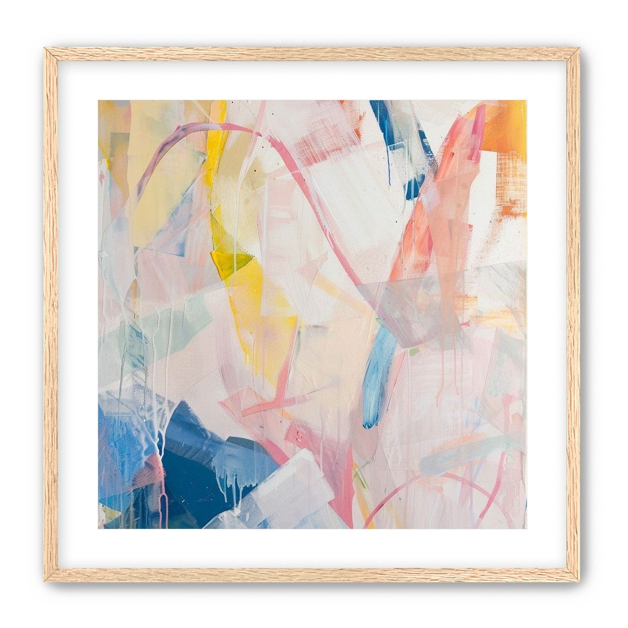 Coral light crossing blue