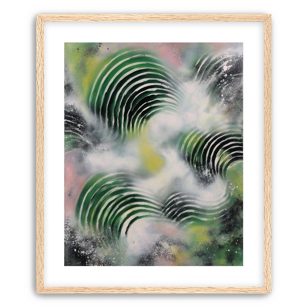Pressure in green arcs