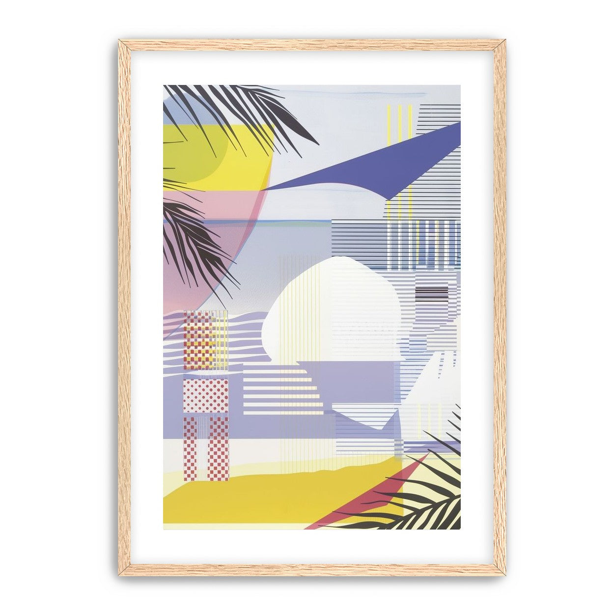 Layered stripes and color fields
