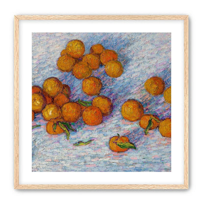 Oranges across the table