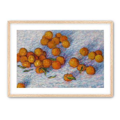 Oranges across the table