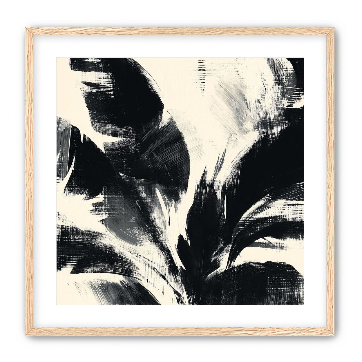 Black weight on off-white