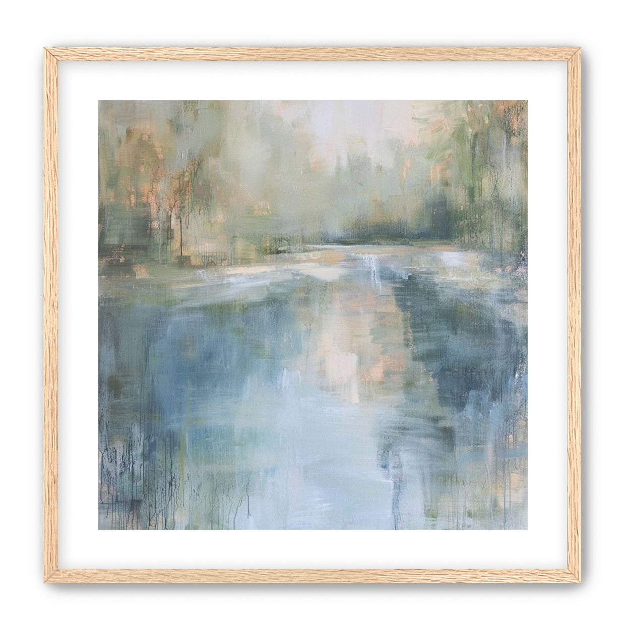 Mist over the river bend