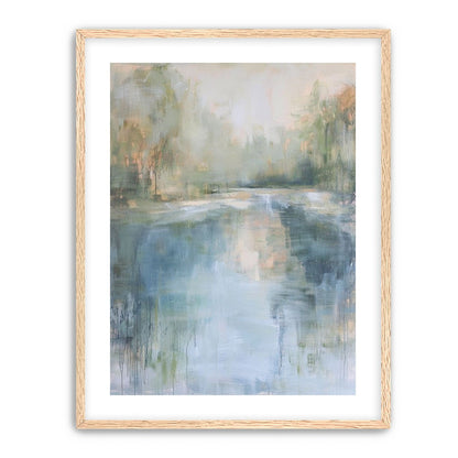 Mist over the river bend