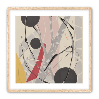 Layered circles with red wedge