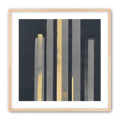 Yellow seeping through gray bars