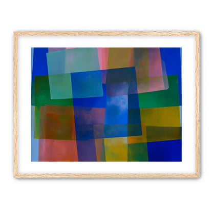 Blue pooling through pink veils
