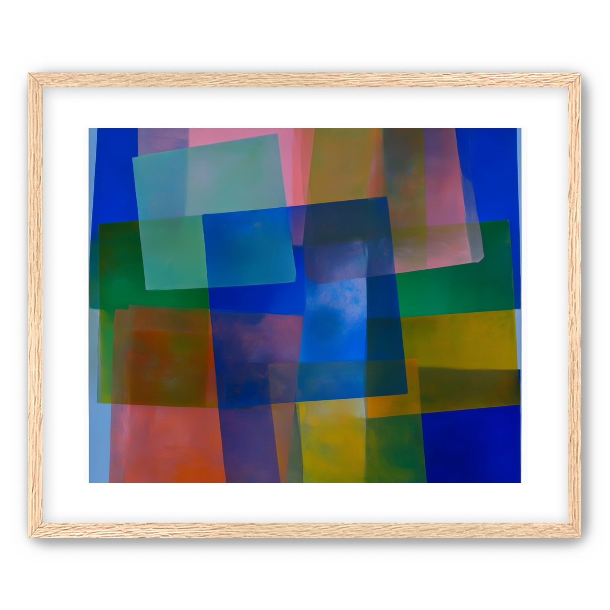 Blue pooling through pink veils