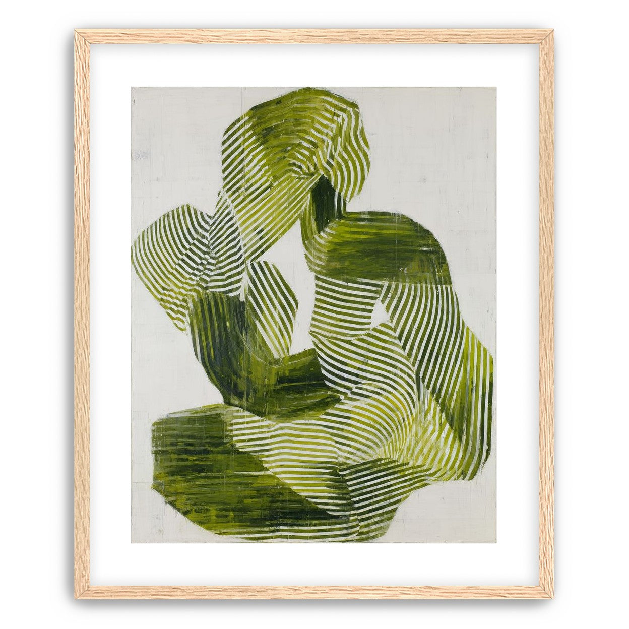 Olive stripes in repose