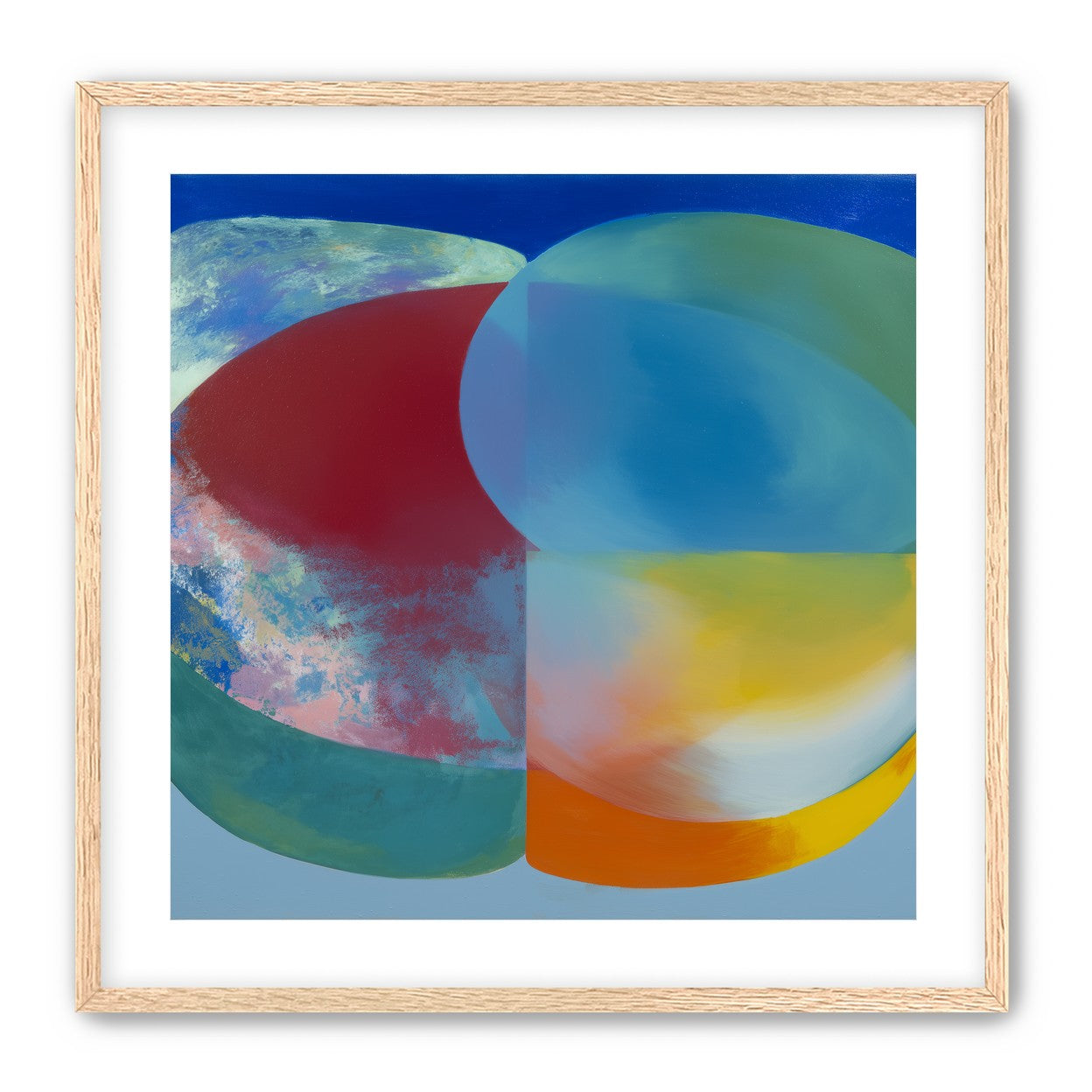 Overlapping color fields