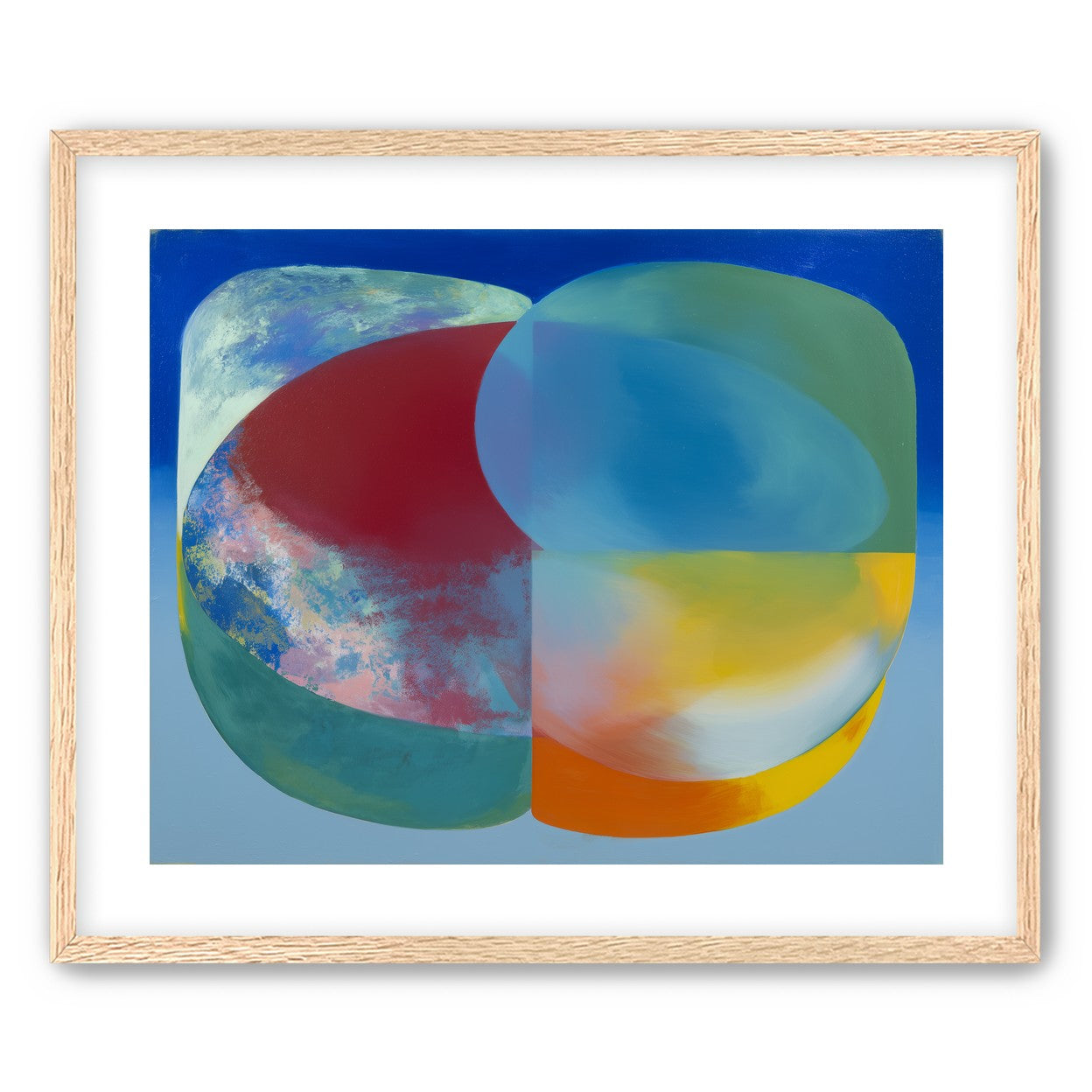 Overlapping color fields