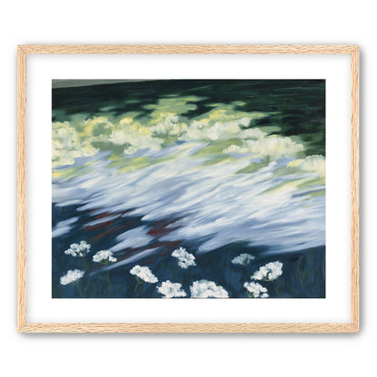 Wind skimming the wildflowers